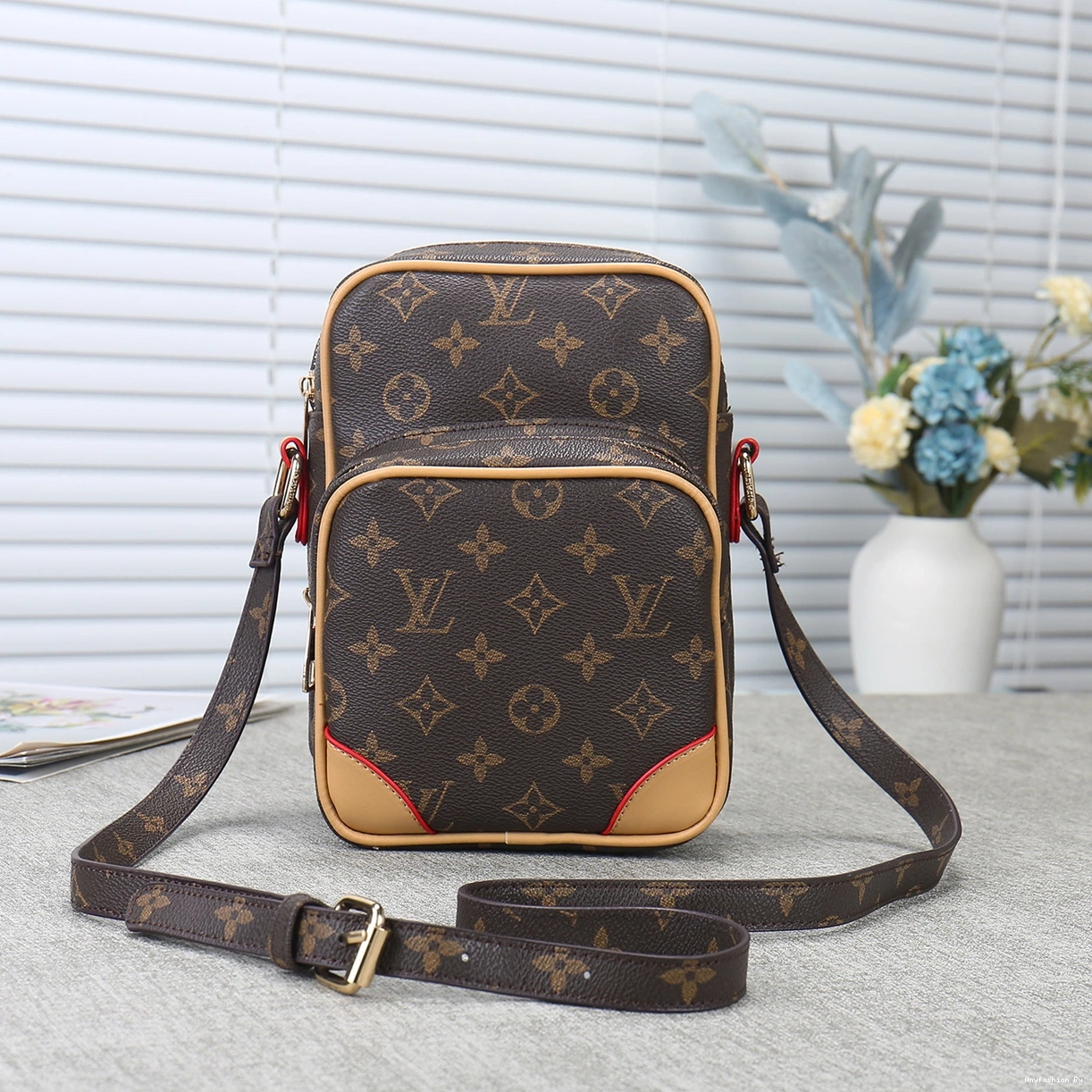 Vuitton 1792 For Bags Unisex Messenger Louis Bold 0115